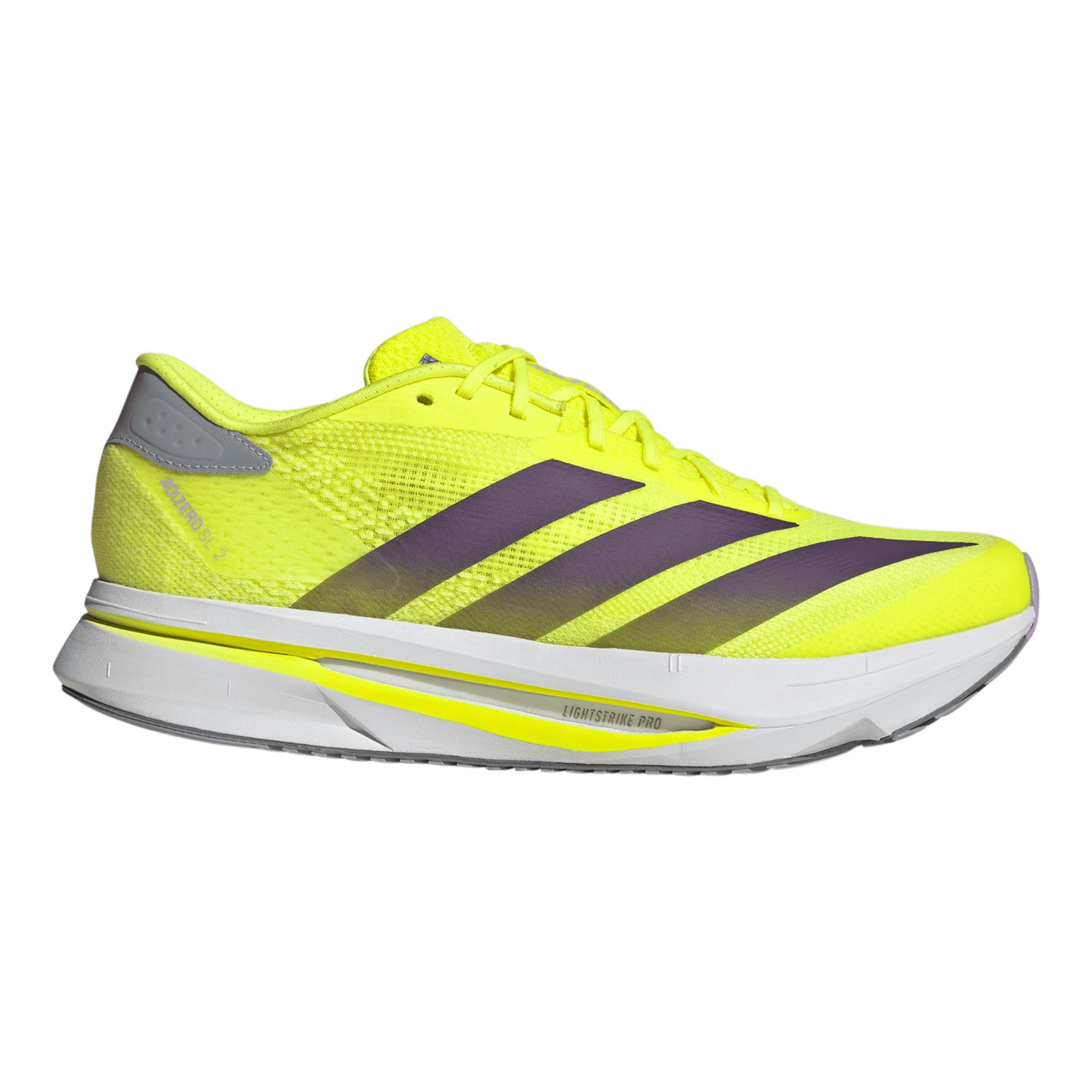 adidas adizero SL 2 Scarpe neutrali Uomini - giallo neon, grigio
