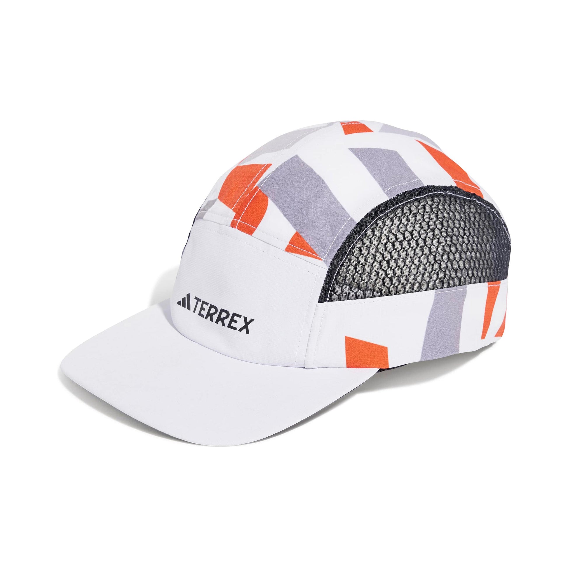 adidas Terrex 5P  Cappellino Unisex-bianco, arancione