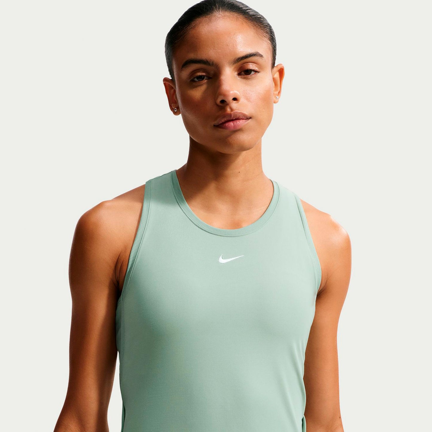 Nike Dri-FIT Victory Canottiera Donna - grigio-verde, bianco