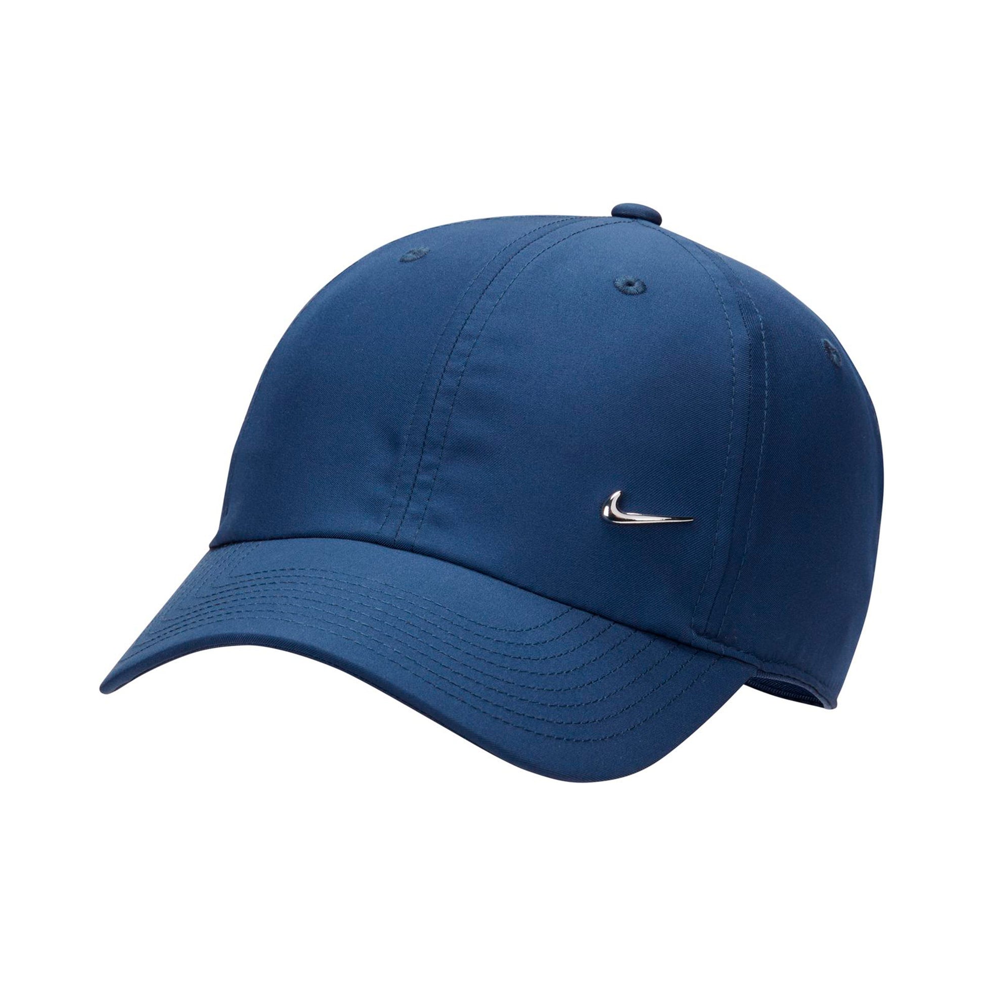 Nike Dri-Fit Club Cappellino Unisex - blu scuro, argento