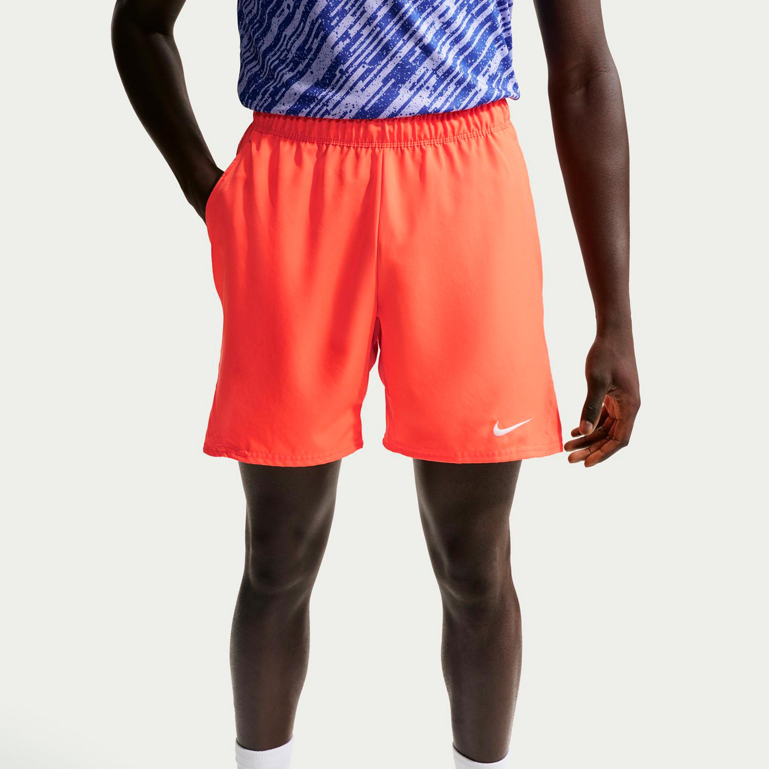 Nike Court Victory Dri-Fit 7in Pantaloncini Uomini - arancione, arancione