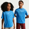 Dri-FIT Multi Heather Maglietta Bambini - blu chiaro