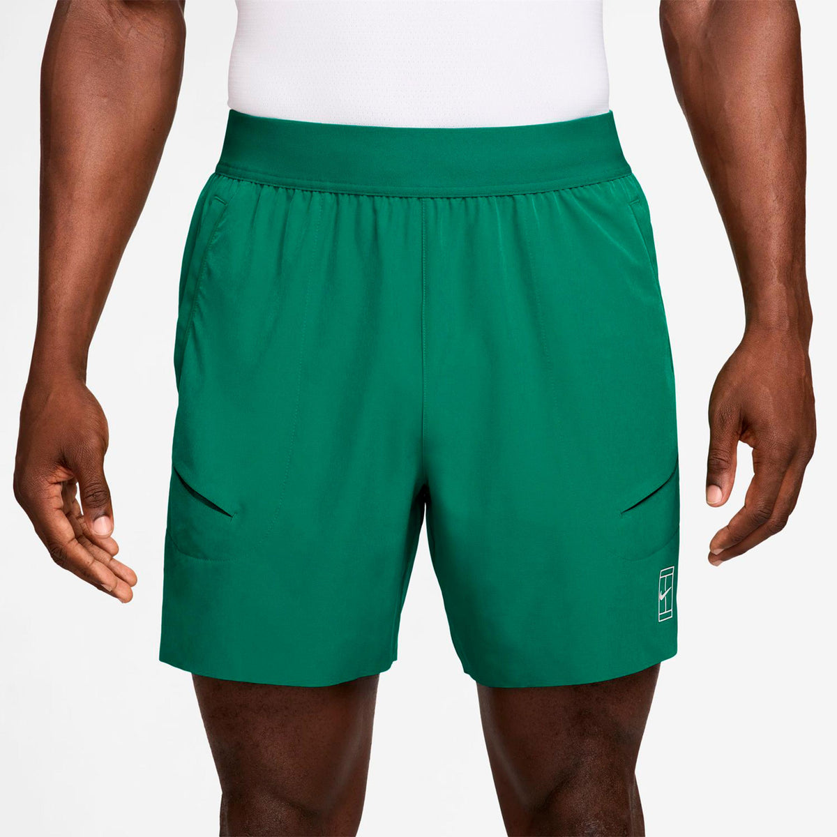 Nike Court Dri-FIT Advantage 6in Pantaloncini Uomini-verde