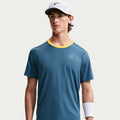 Court Dri-FIT Advantage Maglietta Uomini - grigio-blu, giallo