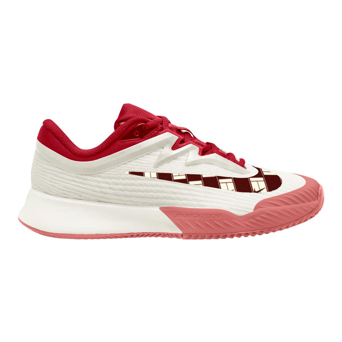 Nike Zoom Vapor Pro 3 Scarpa per terra rossa Donna - crema, rosso scuro