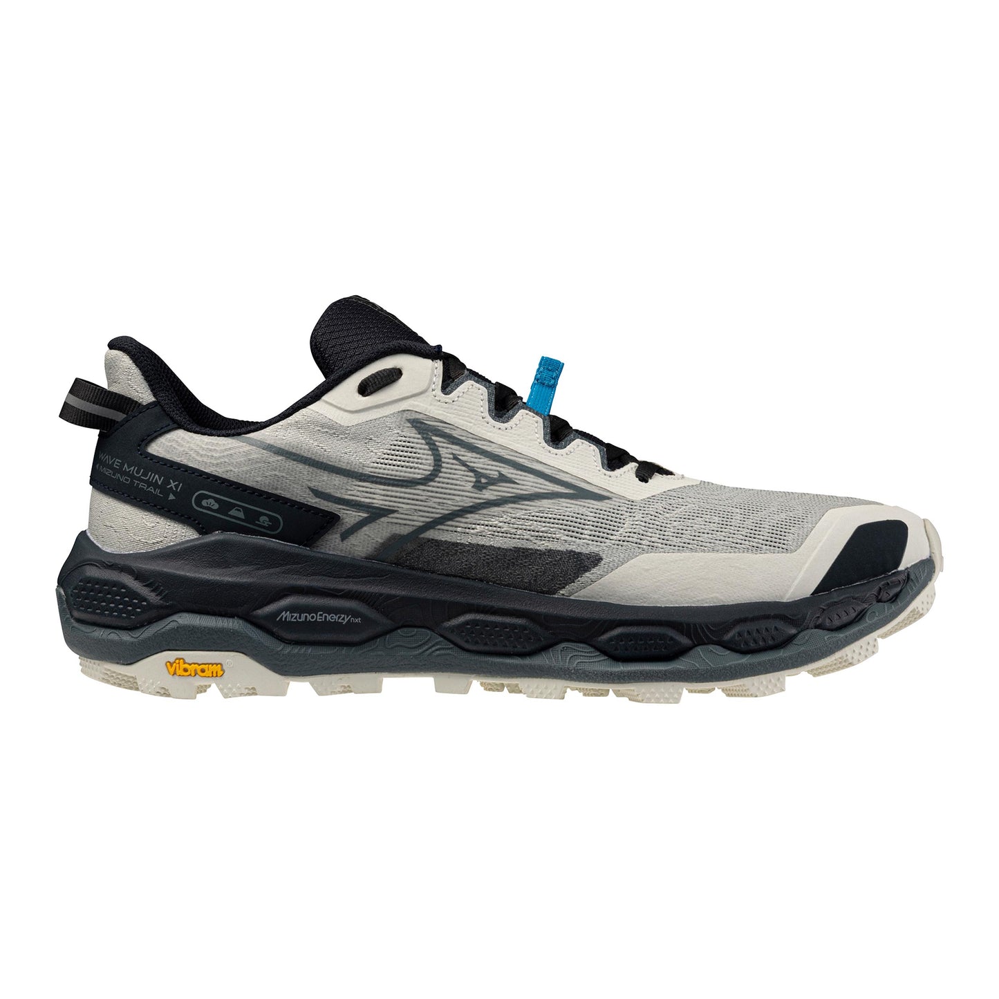 Mizuno Wave Mujin 11  Scarpa da trail Uomini - crema, color petrolio