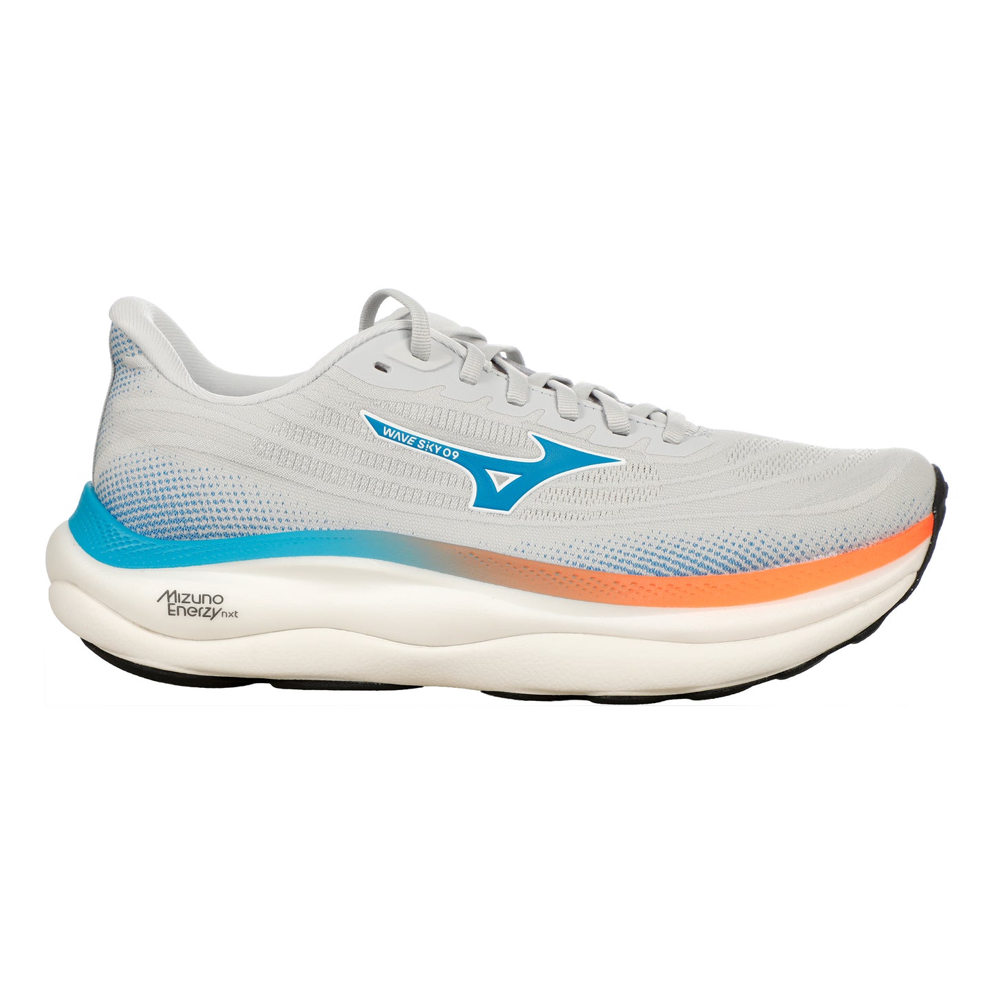 Mizuno Wave Sky 9  Scarpe neutrali Uomini - grigio chiaro, arancione
