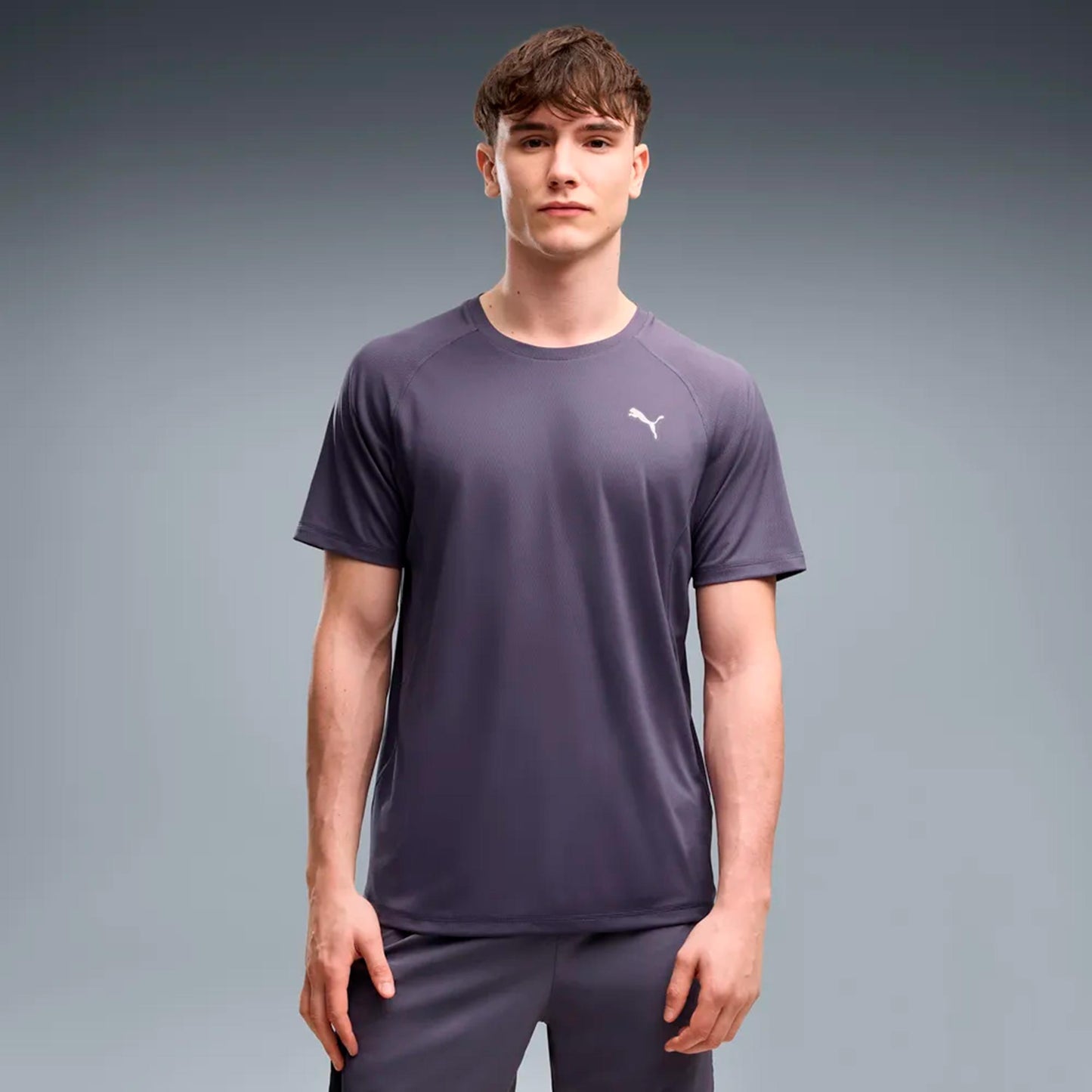 Puma Velocity  Camicia da corsa Uomini - grigio