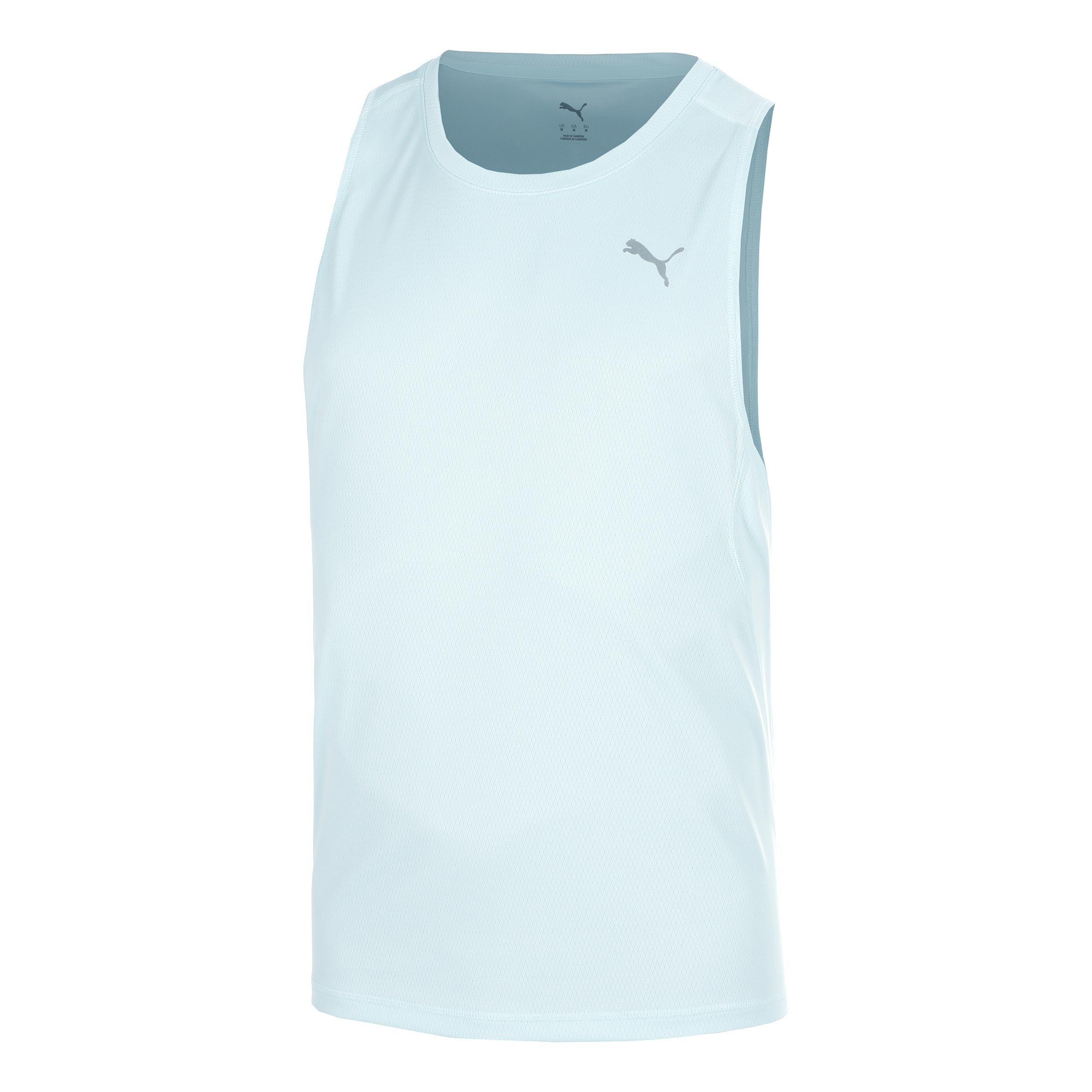 Puma Velocity Camicia da corsa Uomini-blu chiaro