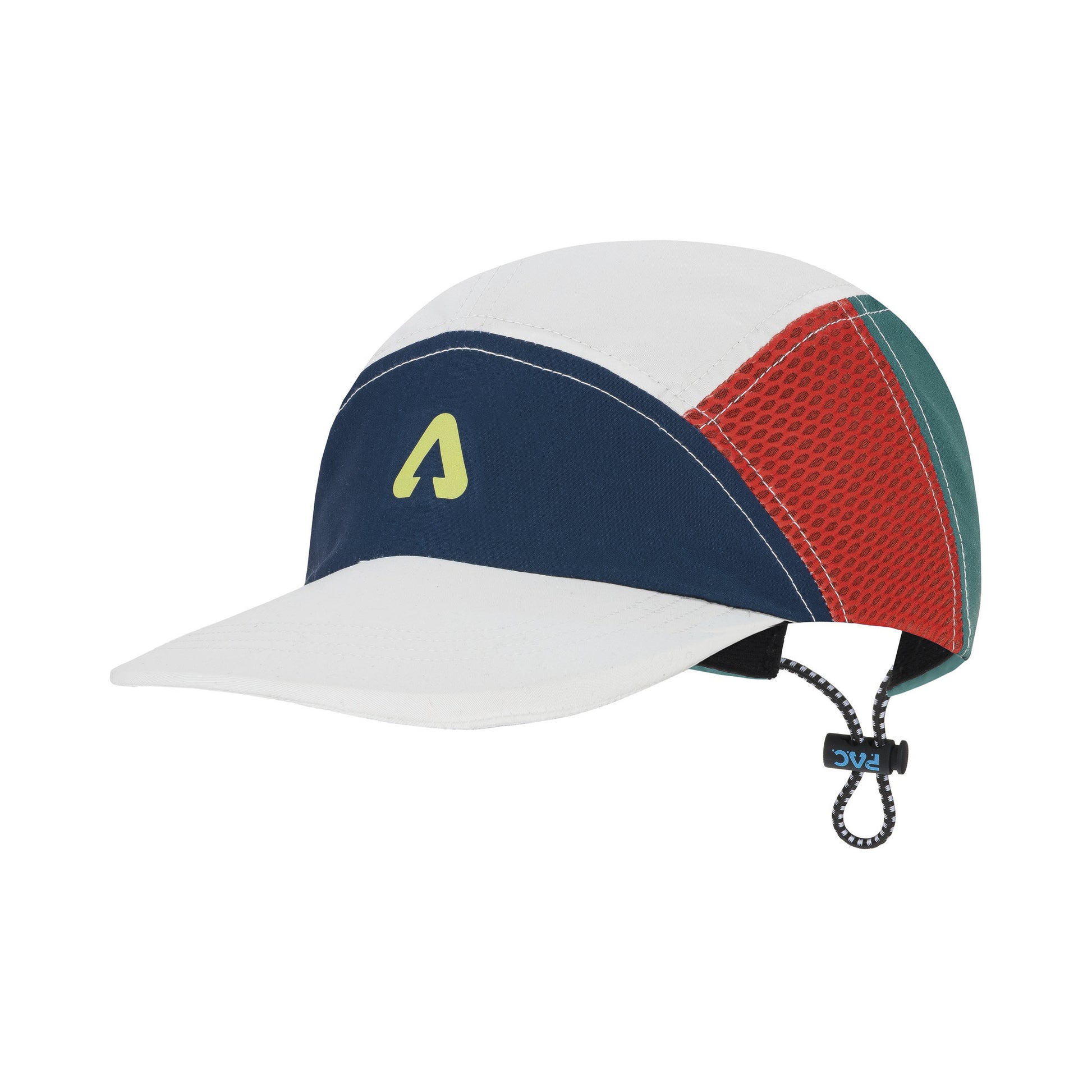 P.A.C. Nefun Run Cappellino Unisex-bianco, multicolore