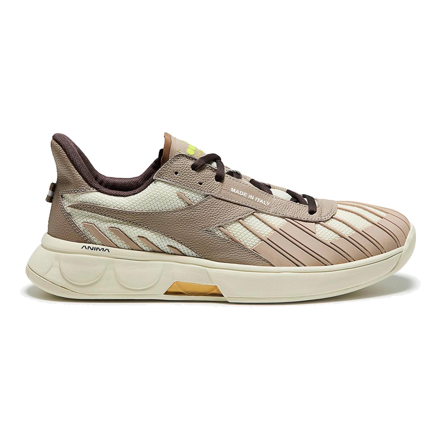 Diadora B. Elite Star made in Italy Scarpa per tutte le superfici Unisex - beige, grigio