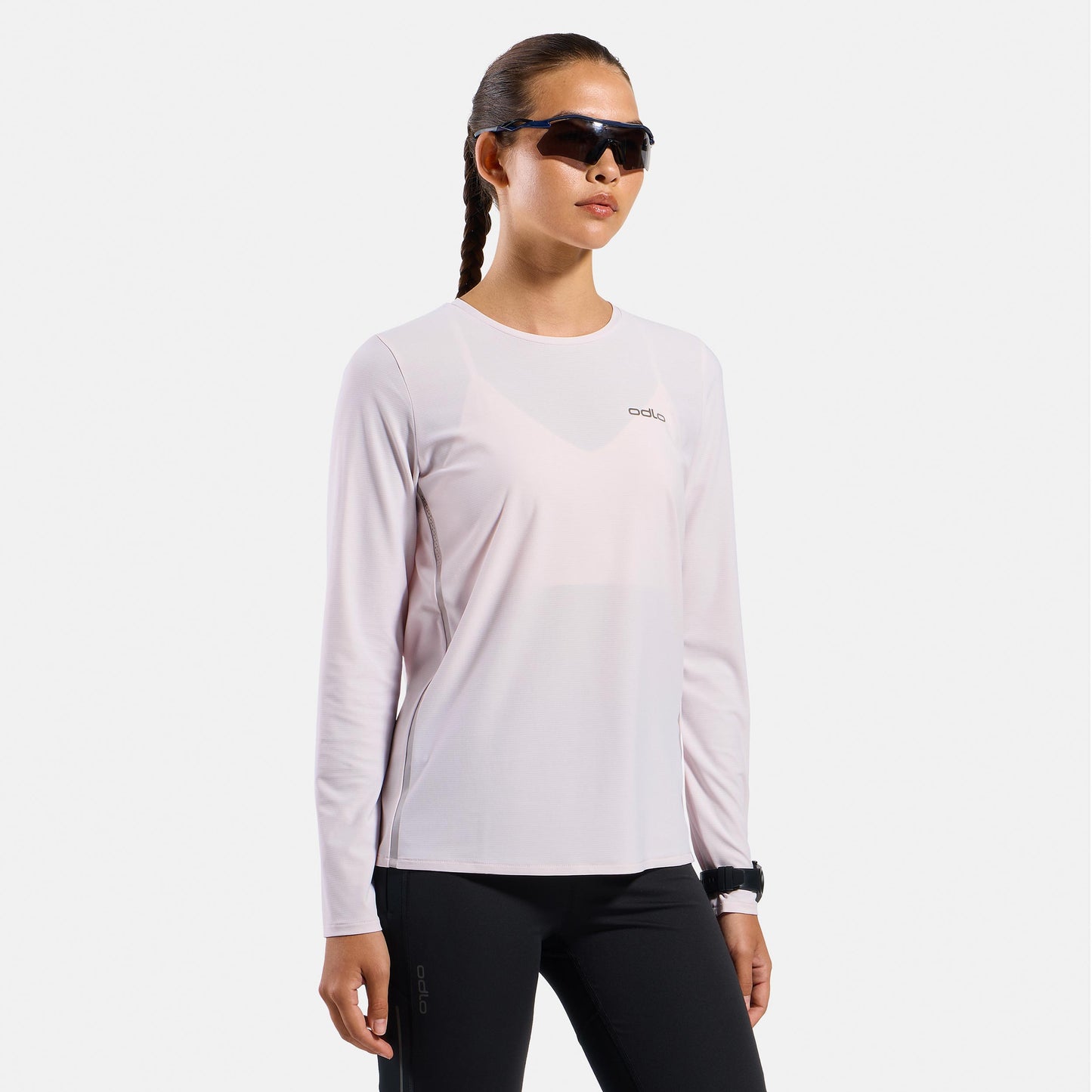 Odlo Zeroweight Chill-Tec  Camicia da corsa Donna - lilla