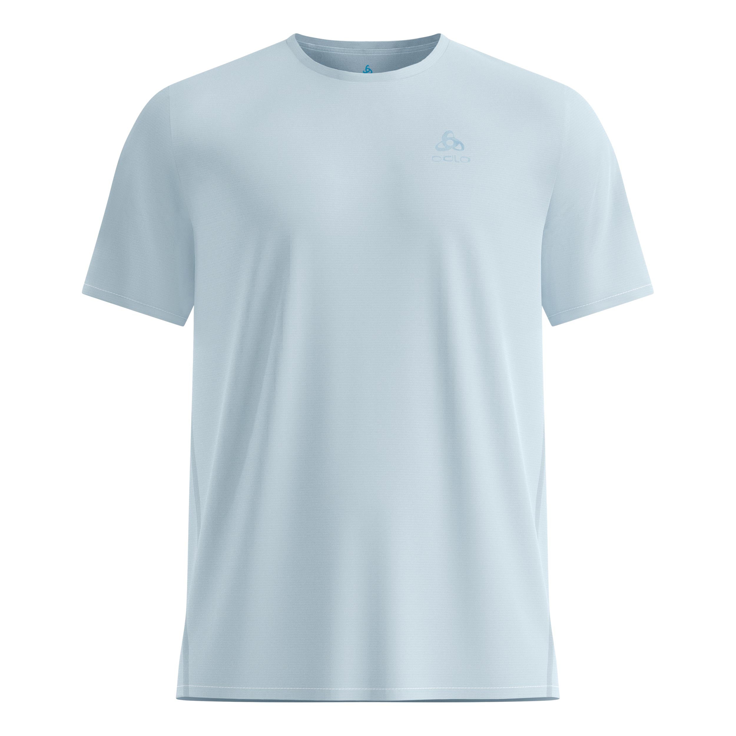 Odlo Zeroweight Chill-Tec Camicia da corsa Uomini-blu chiaro