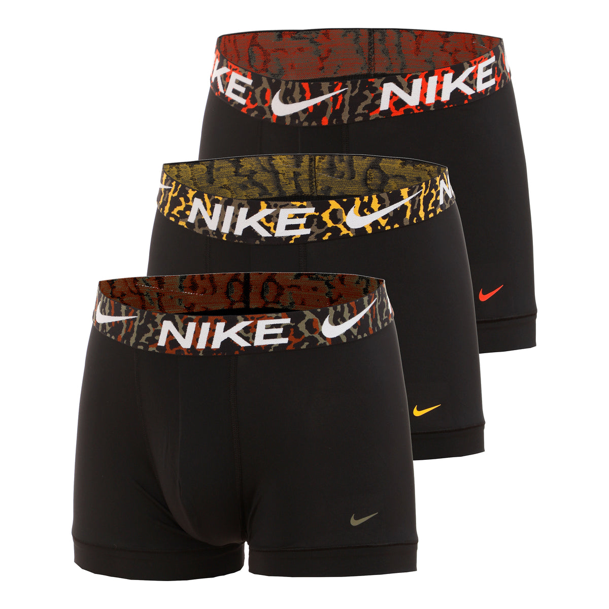 Nike Dri-Fit Essential Micro Trunk Boxer Confezione da 3 Uomini - grigio