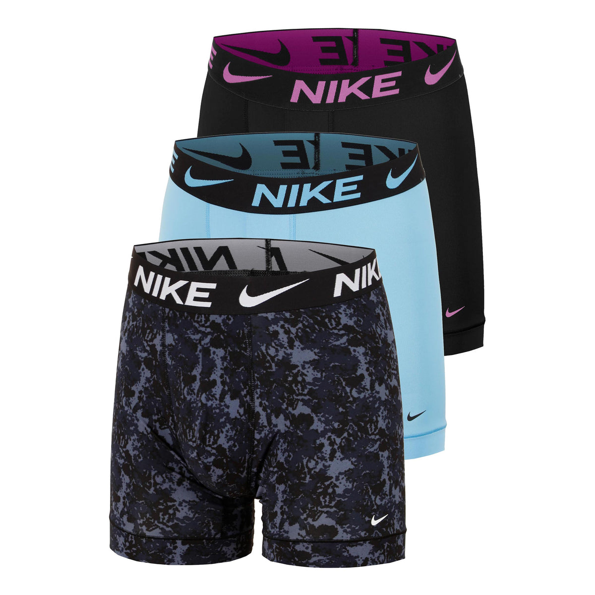 Nike Essential Micro Boxer Confezione da 3 Uomini - blu scuro