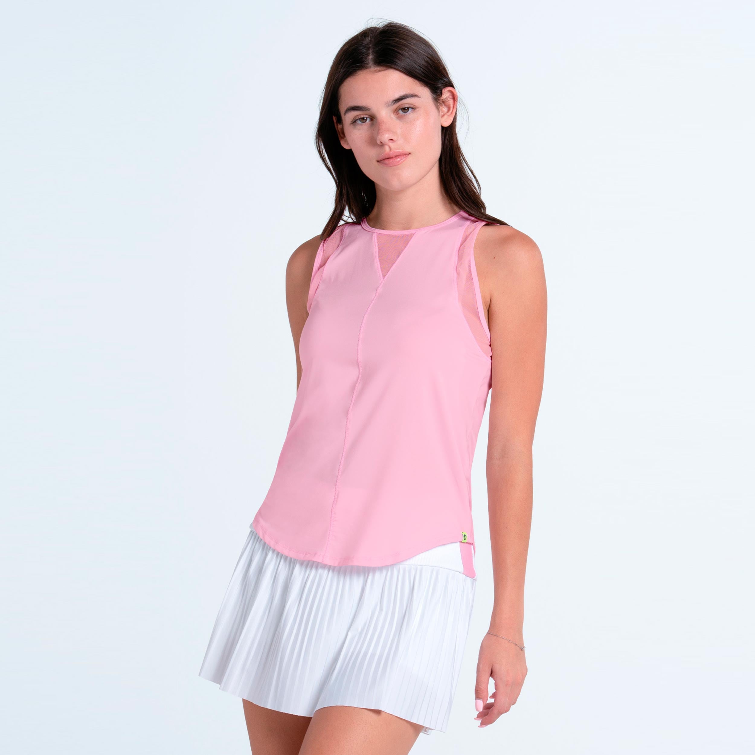 Lucky in Love Chill Out Canottiera Donna - rosa, bianco