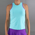 Essential Canottiera Donna-turchese