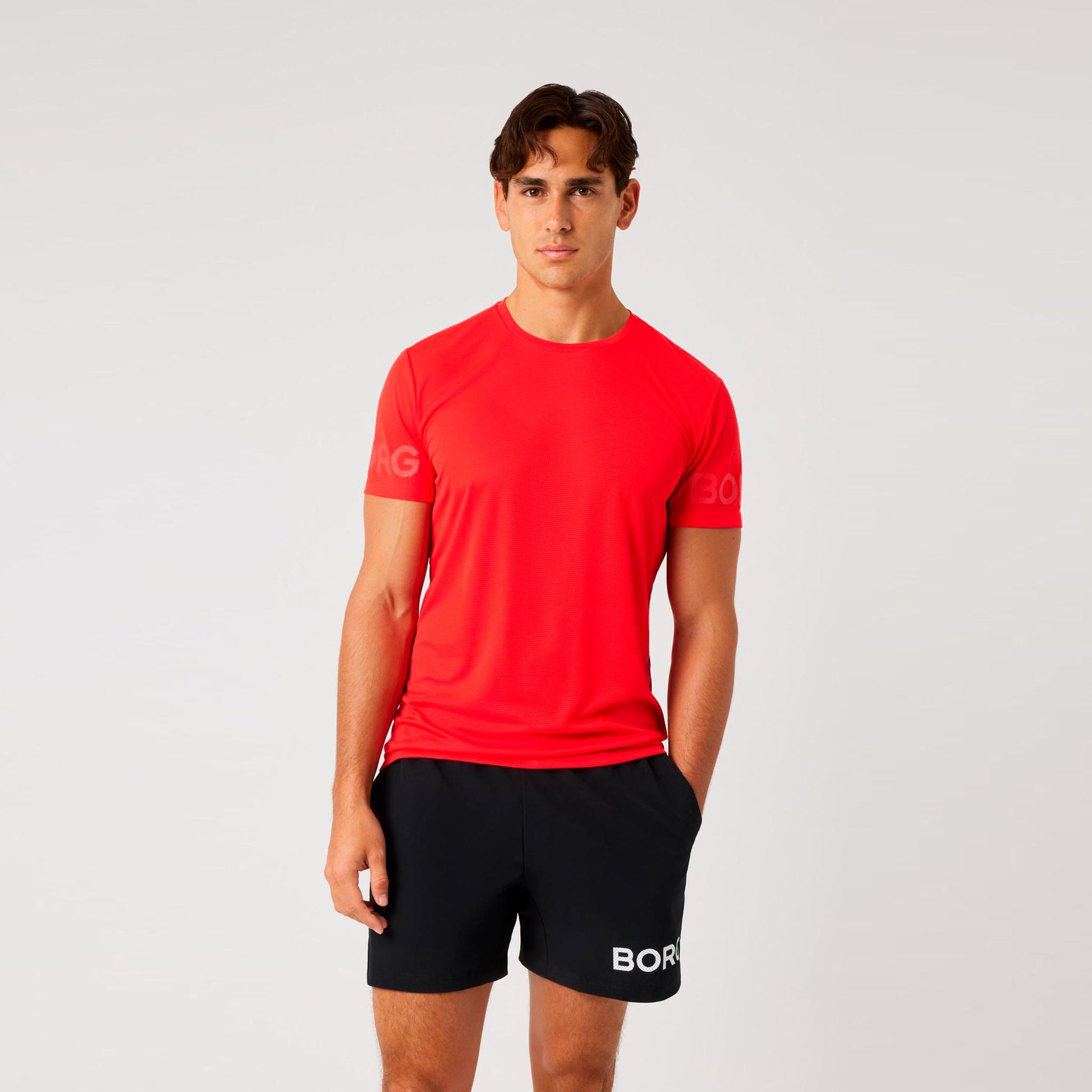 Björn Borg Light Maglietta Uomini - rosso
