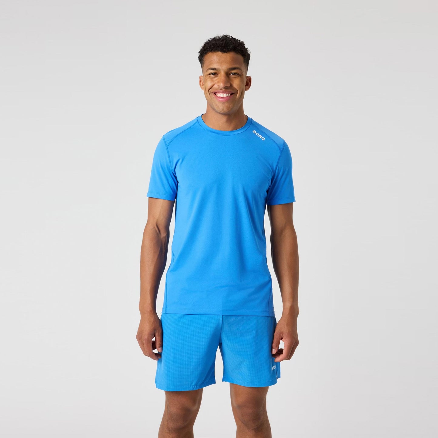 Björn Borg Borg Athletic Maglietta Uomini - blu cobalto