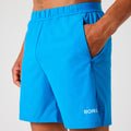 Borg Zip 7 Inch Pantaloncini Uomini - blu cobalto