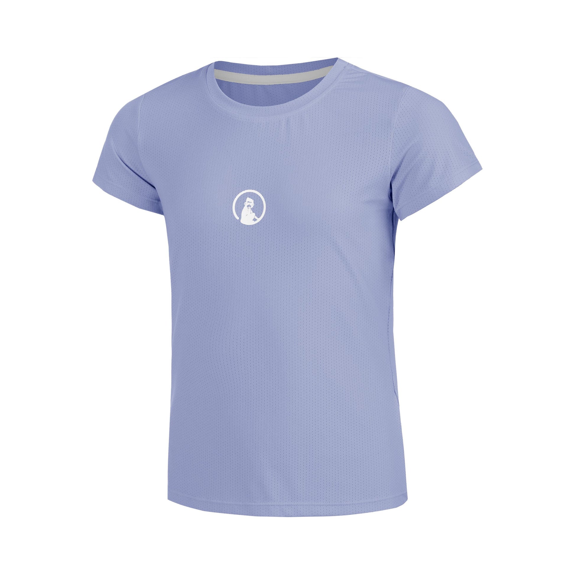 Quiet Please Glow Retriever Maglietta Ragazze - blu