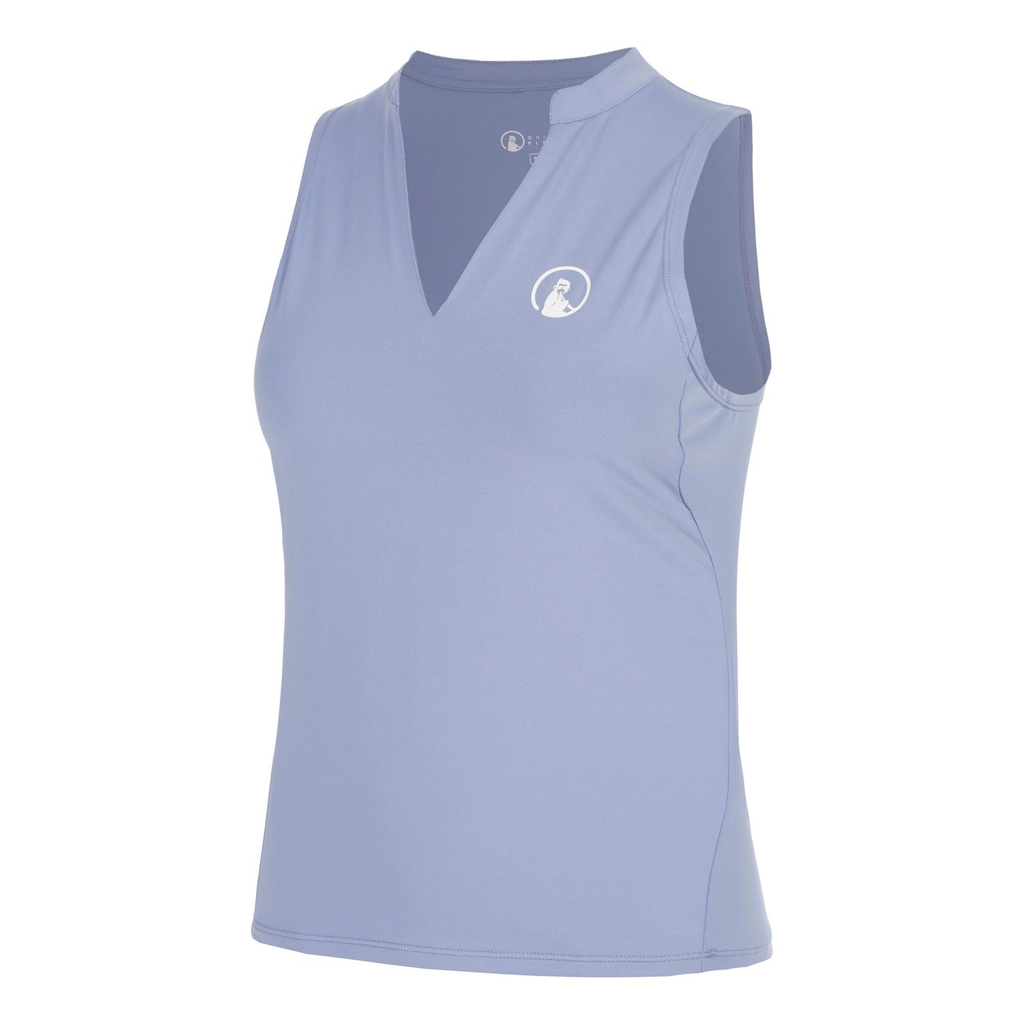 Quiet Please Glow Slice Canottiera Donna - blu