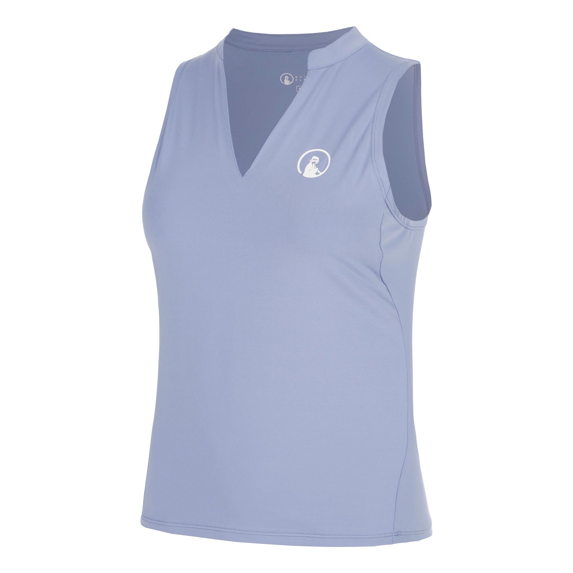 Quiet Please Glow Slice Canottiera Donna - blu