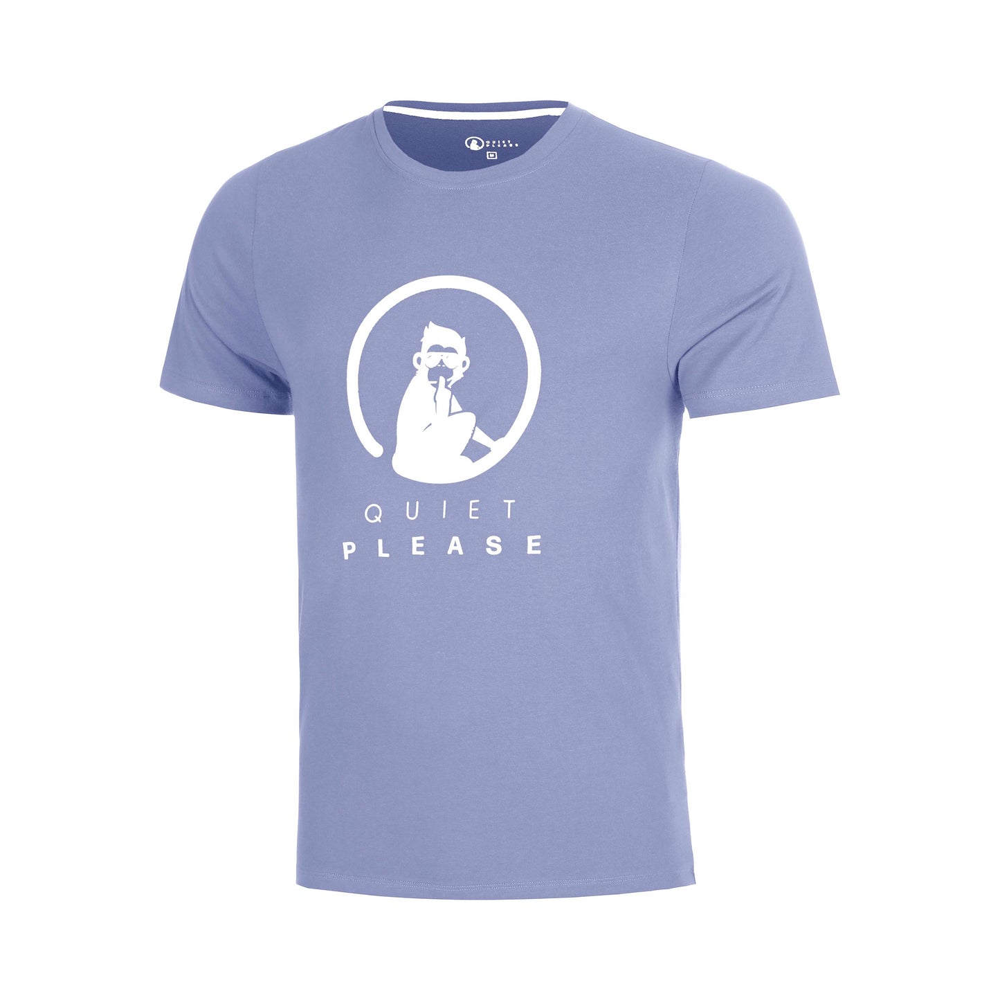 Quiet Please Glow Advantage Logo Maglietta Ragazzi - blu