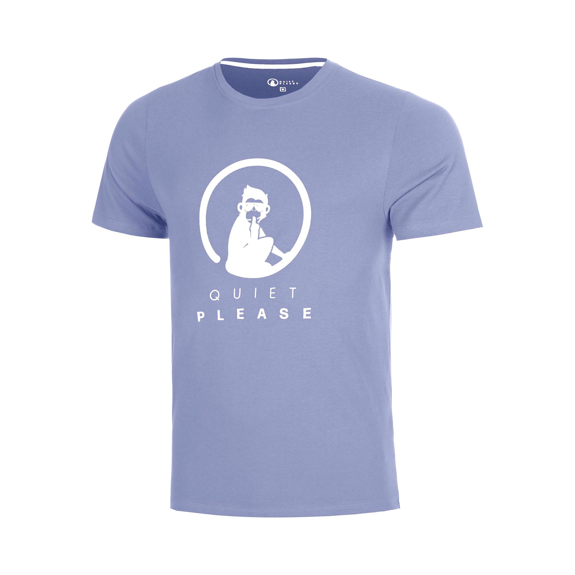 Quiet Please Glow Advantage Logo Maglietta Ragazzi - blu