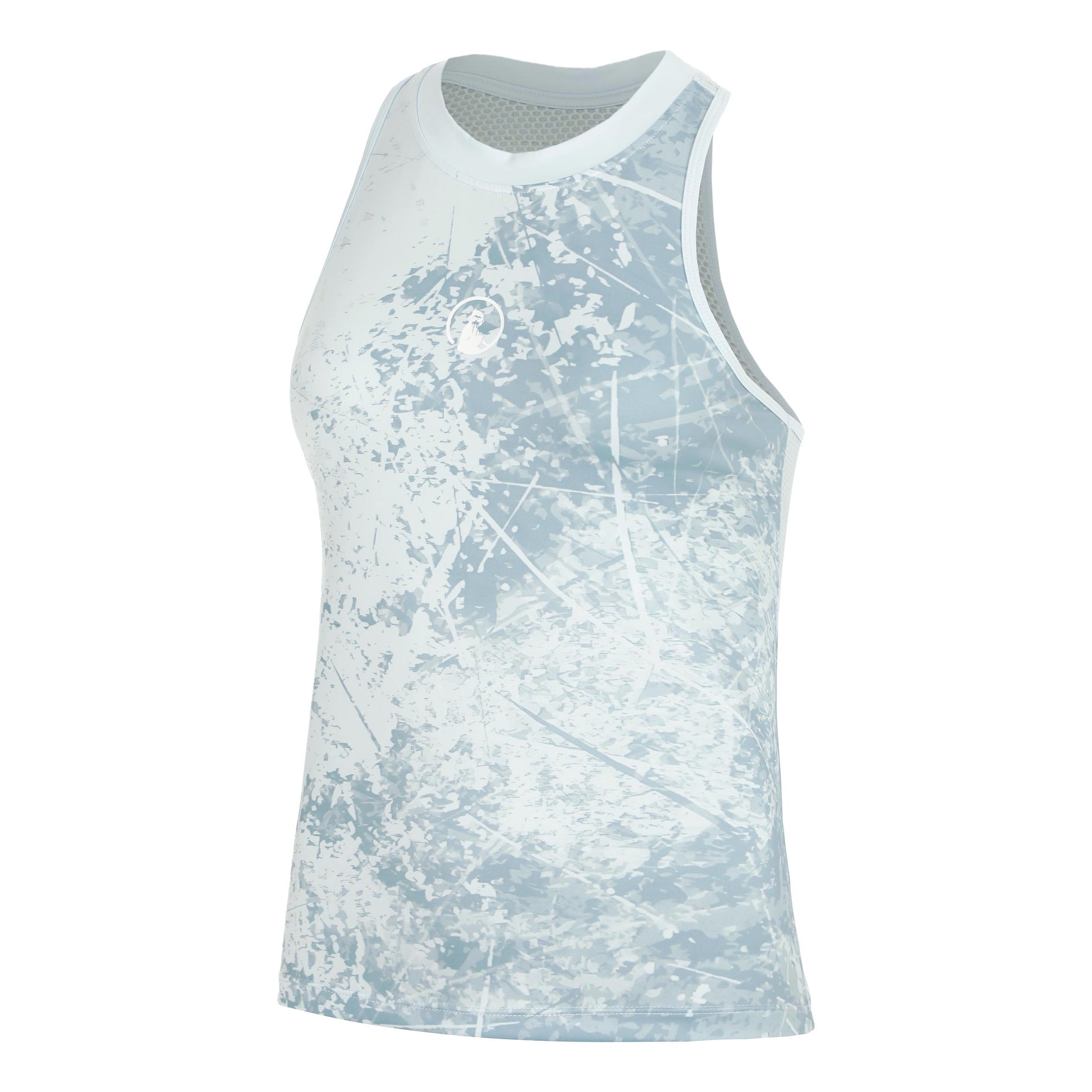 Quiet Please Memories Racerback Scrubbled 2.0 Canottiera Donna - blu chiaro