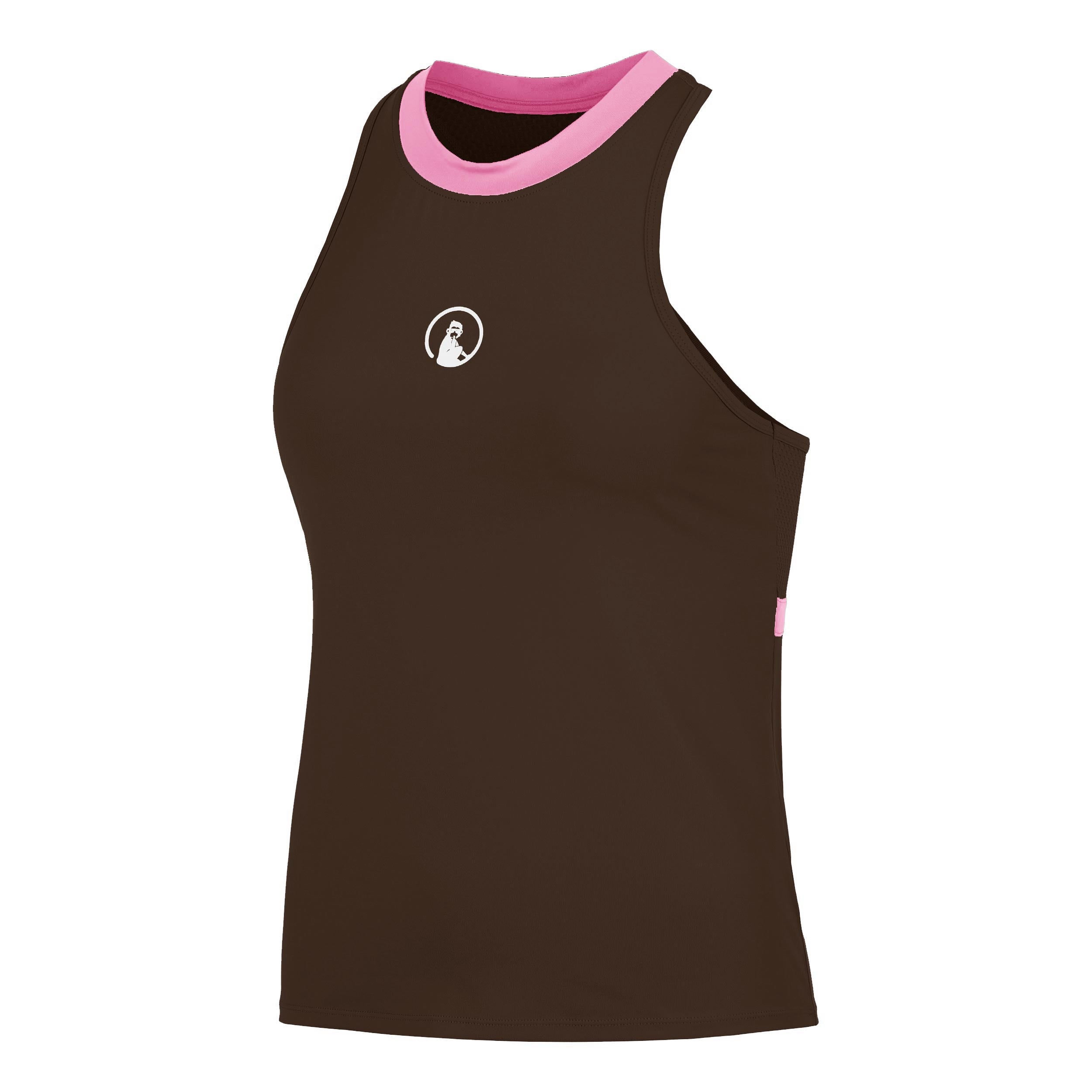 Quiet Please Memories Racerback 2.0 Canottiera Donna - marrone