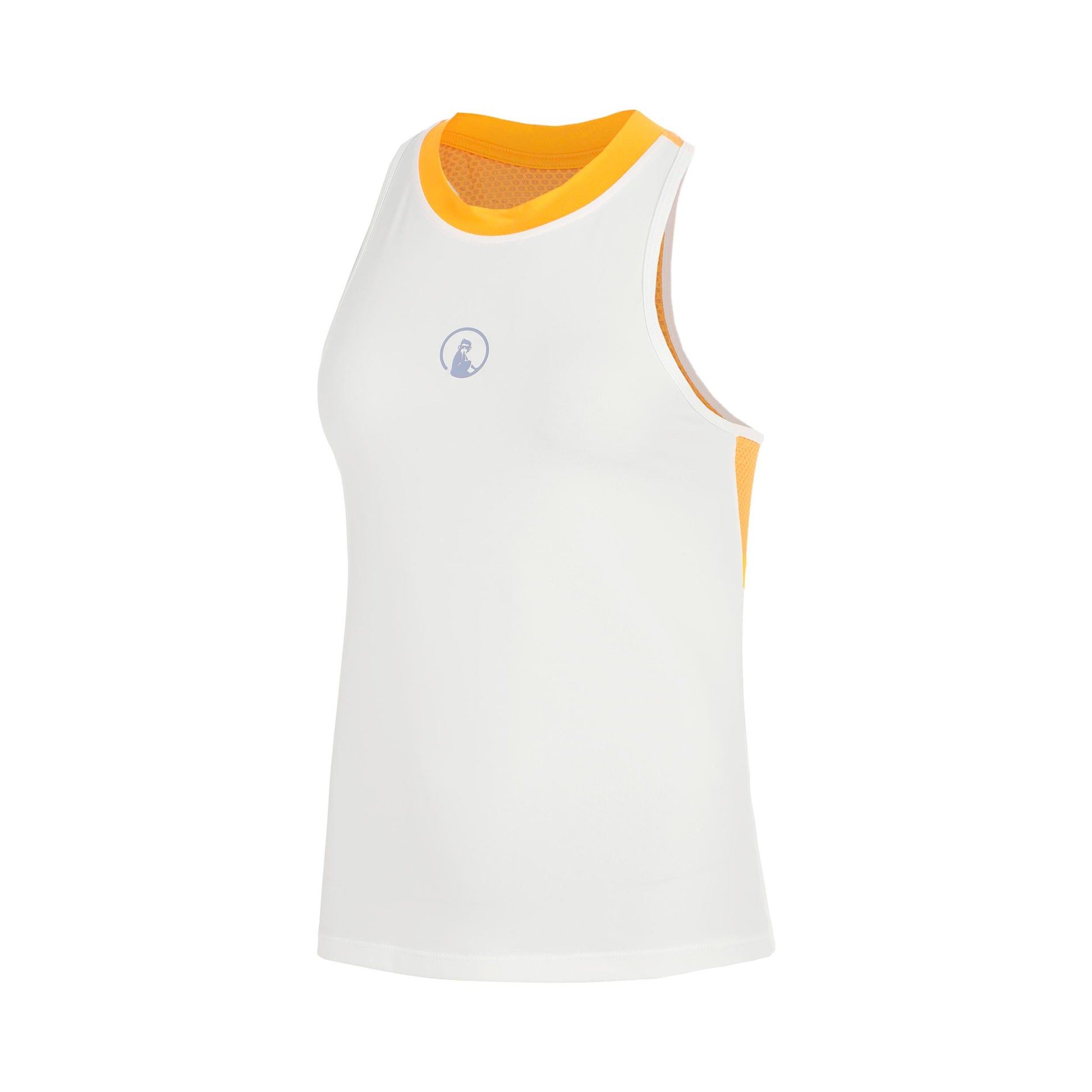 Quiet Please Glow Racerback 2.0 Canottiera Ragazze - crema