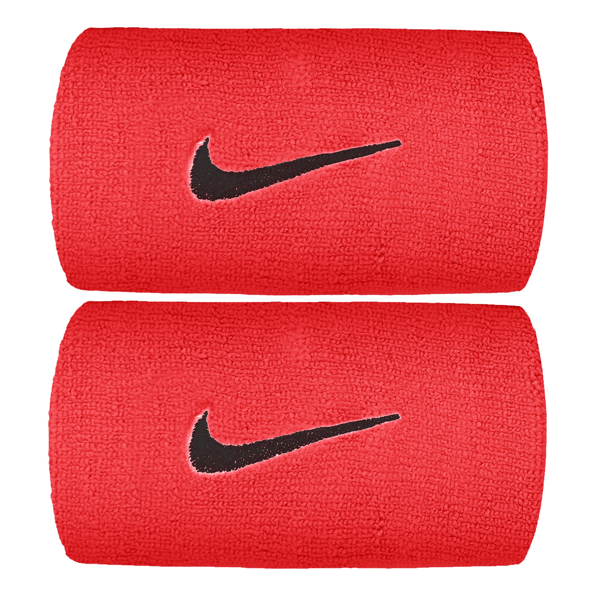 Nike Premier DW Polsino anti sudore Confezione da 2 lungo - rosso chiaro, nero