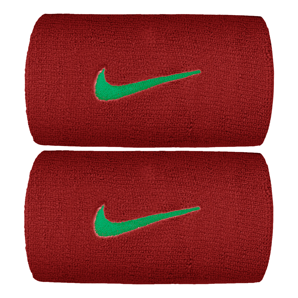 Nike Premier DW Polsino anti sudore Confezione da 2 lungo - rosso scuro, menta