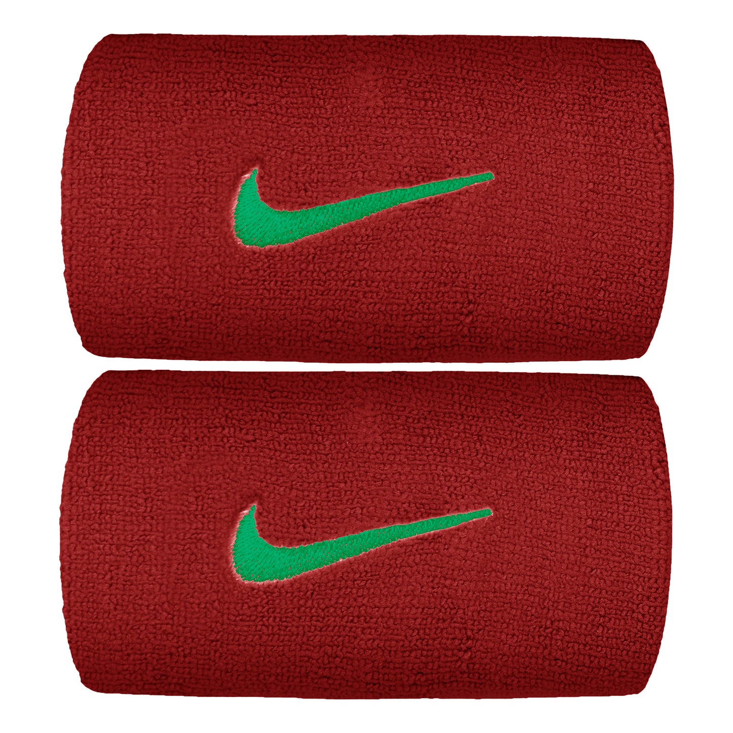 Nike Premier DW Polsino anti sudore Confezione da 2 lungo - rosso scuro, menta