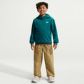 Club Fleece Felpa con cappuccio Bambini - color petrolio