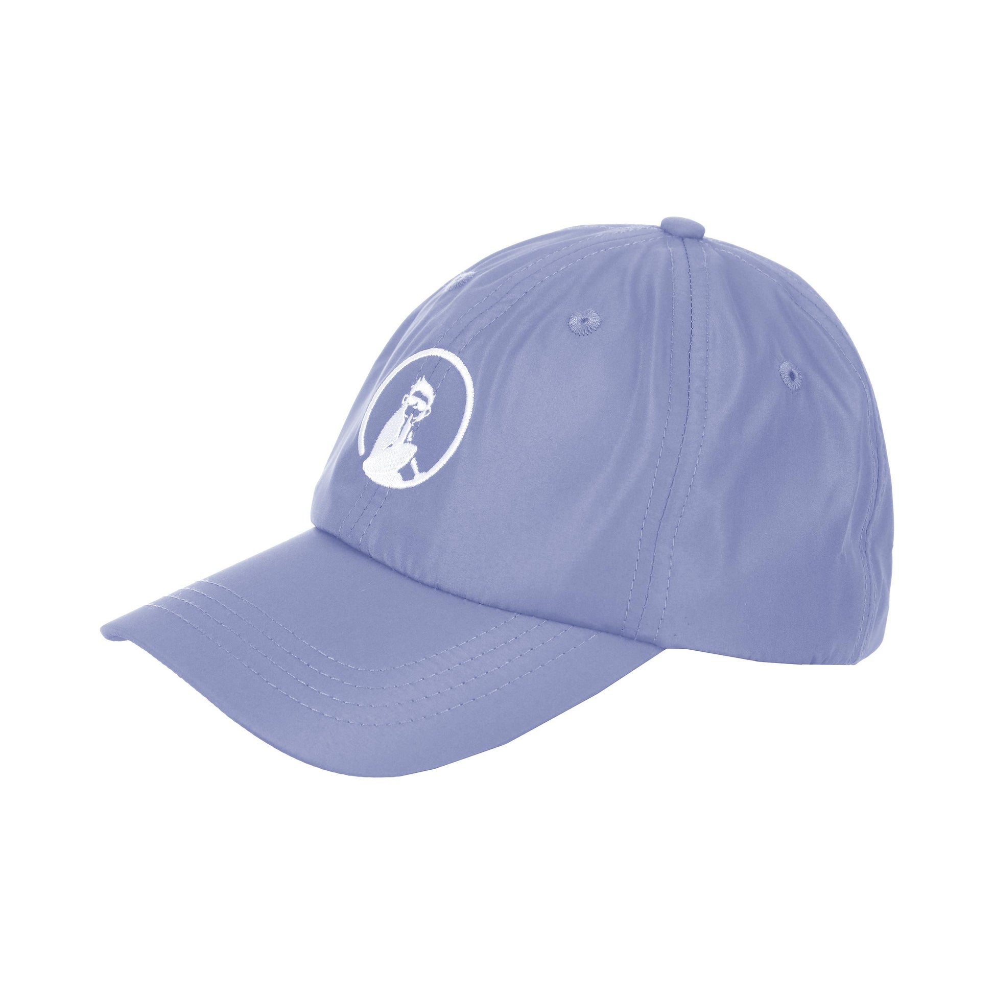Quiet Please Glow Court Cappellino Unisex - blu