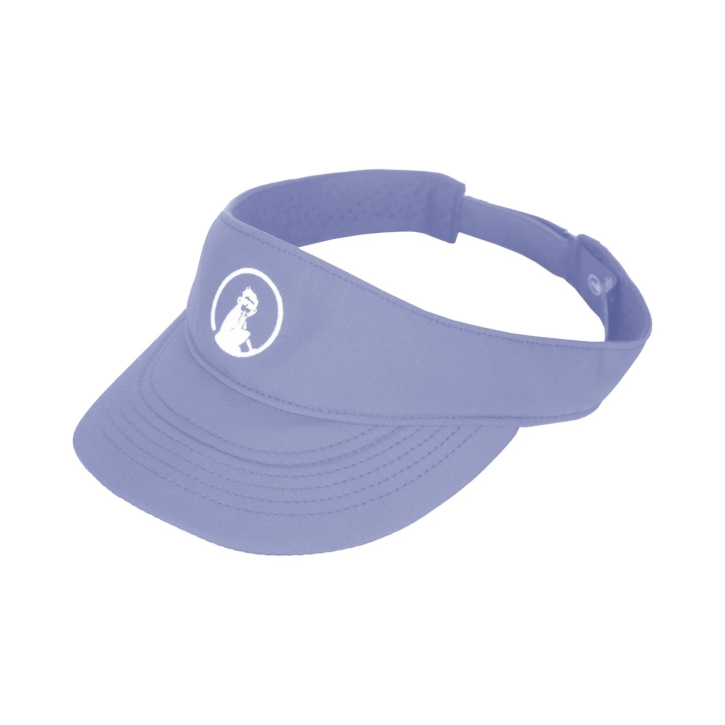 Quiet Please Glow Court Performance Visiera Donna - blu