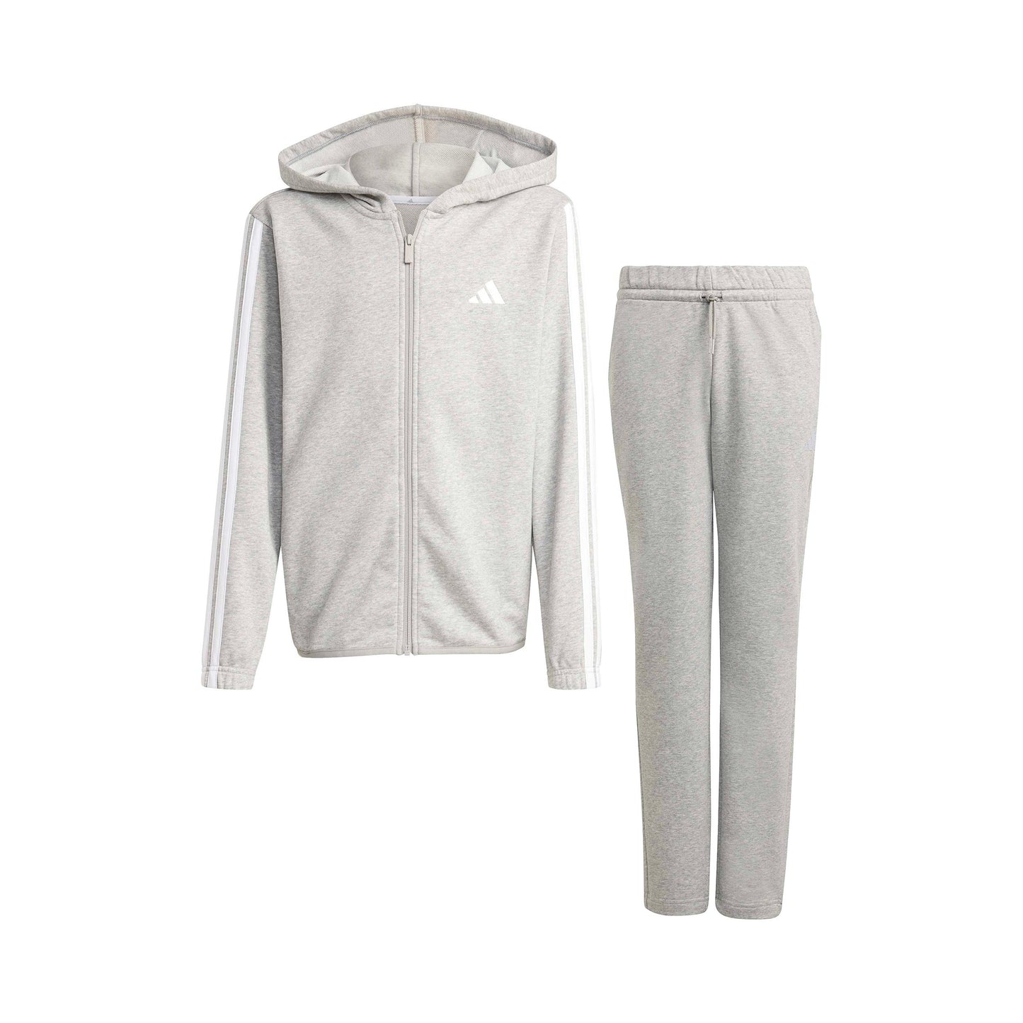 adidas Essentials Tuta da allenamento Bambini - grigio, bianco