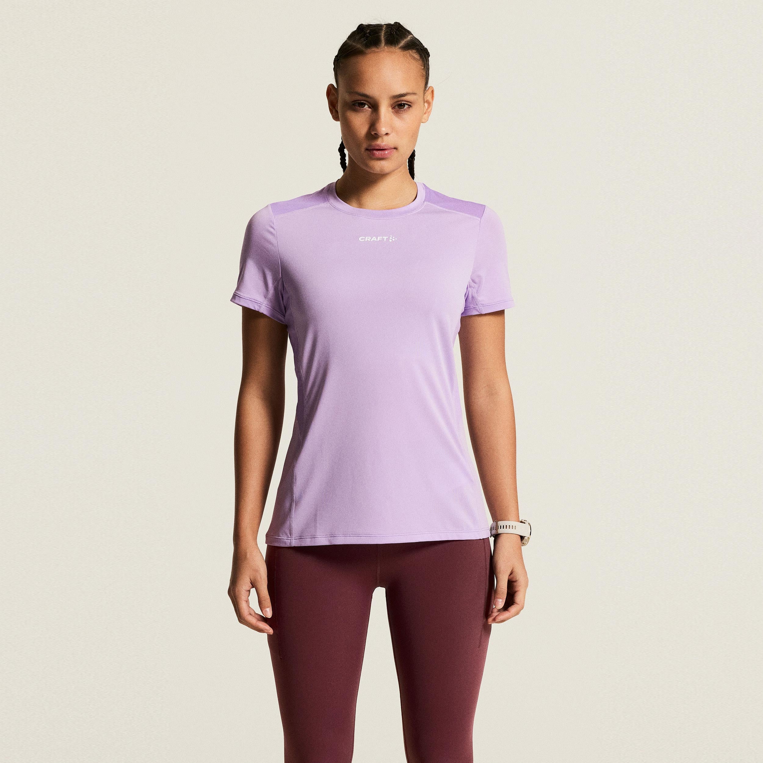 Craft ADV Essence Camicia da corsa Donna - lilla, lilla