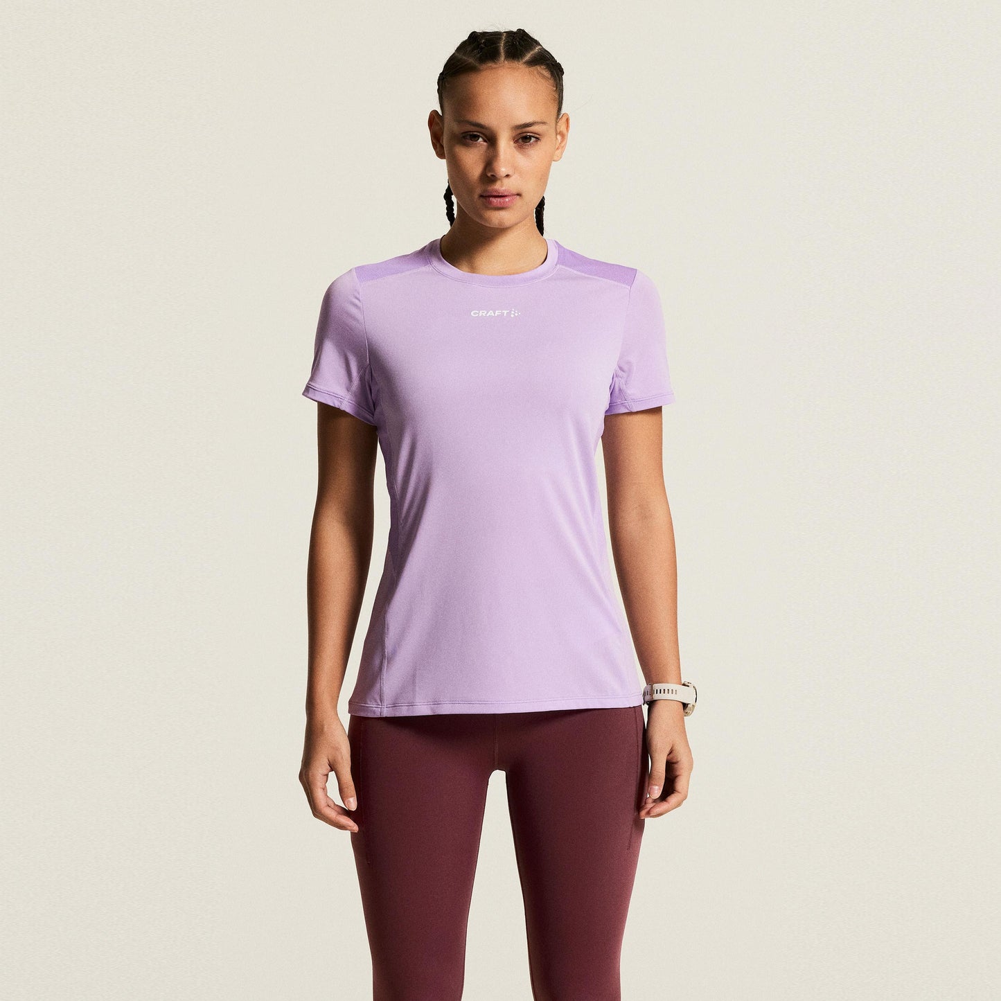 Craft ADV Essence Camicia da corsa Donna - lilla, lilla