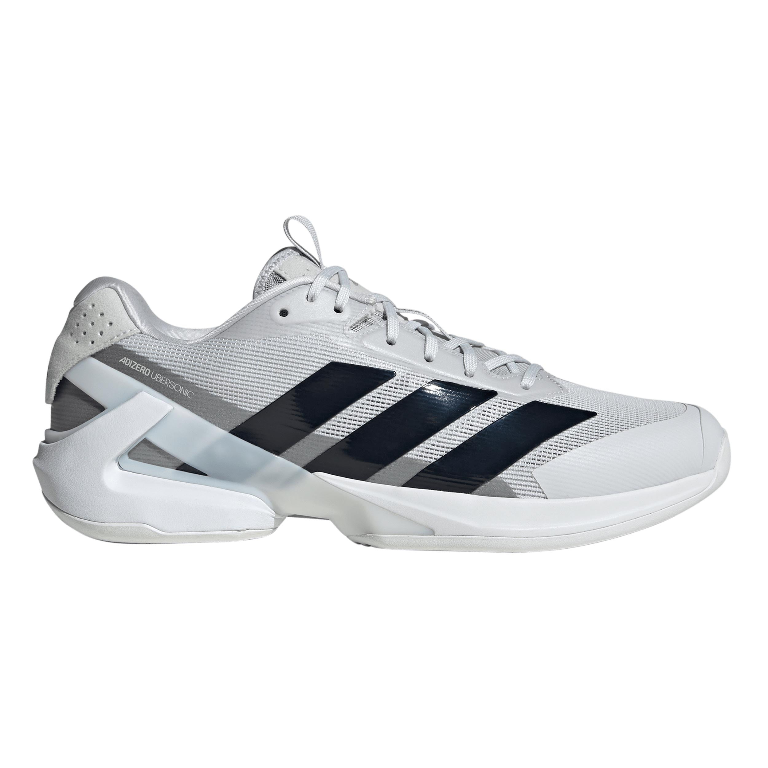 adidas adizero Ubersonic 5  Scarpa per tutte le superfici Uomini - grigio chiaro, blu notte