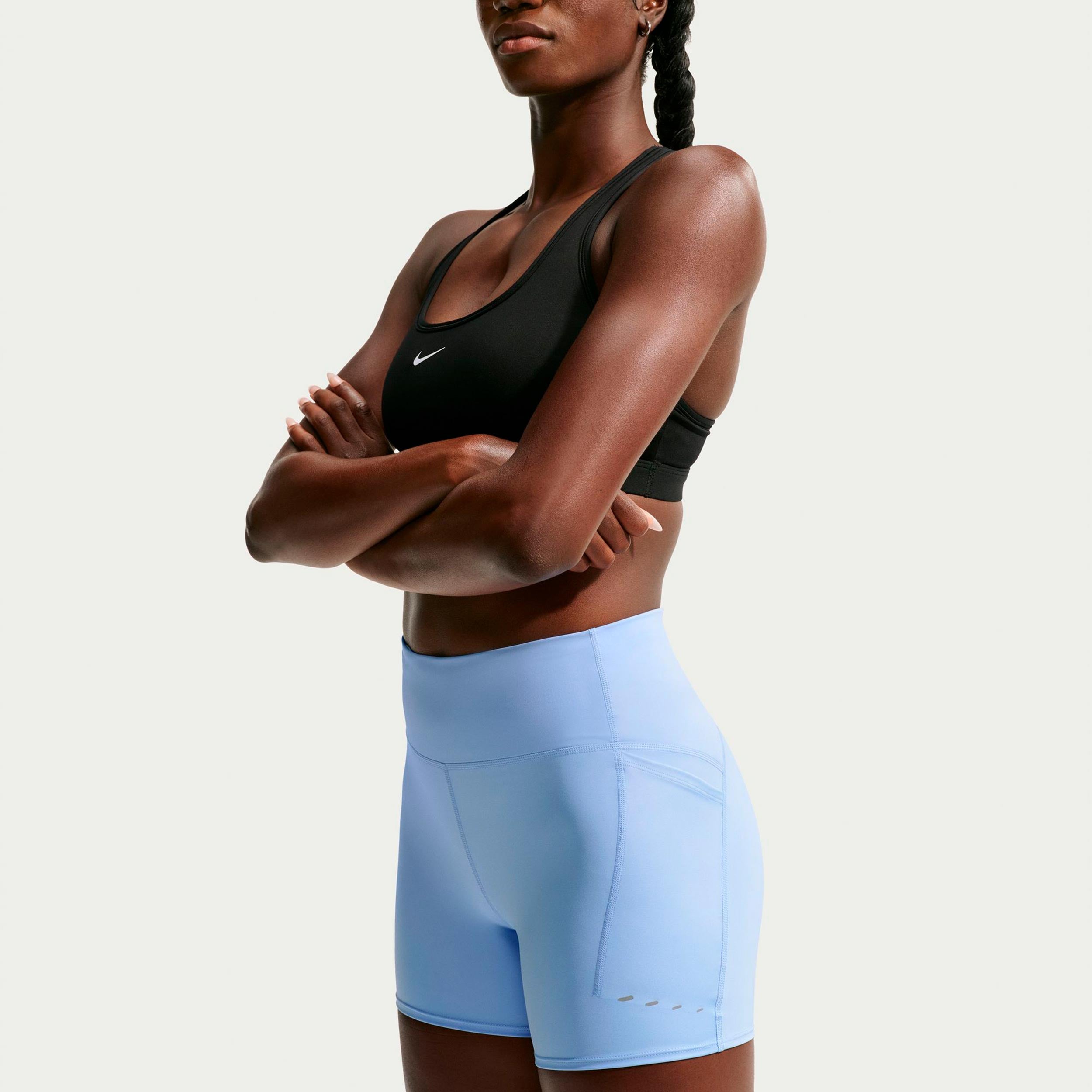 Nike Swift   Calzamaglia da corsa Donna - blu, argento