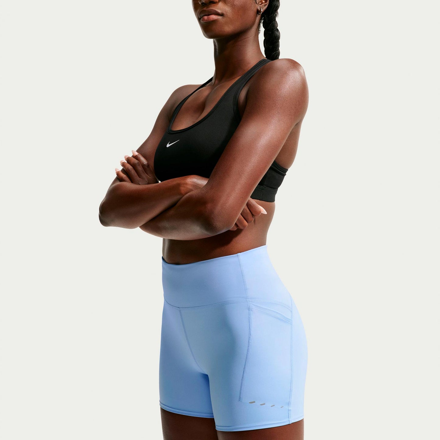 Nike Swift   Calzamaglia da corsa Donna - blu, argento