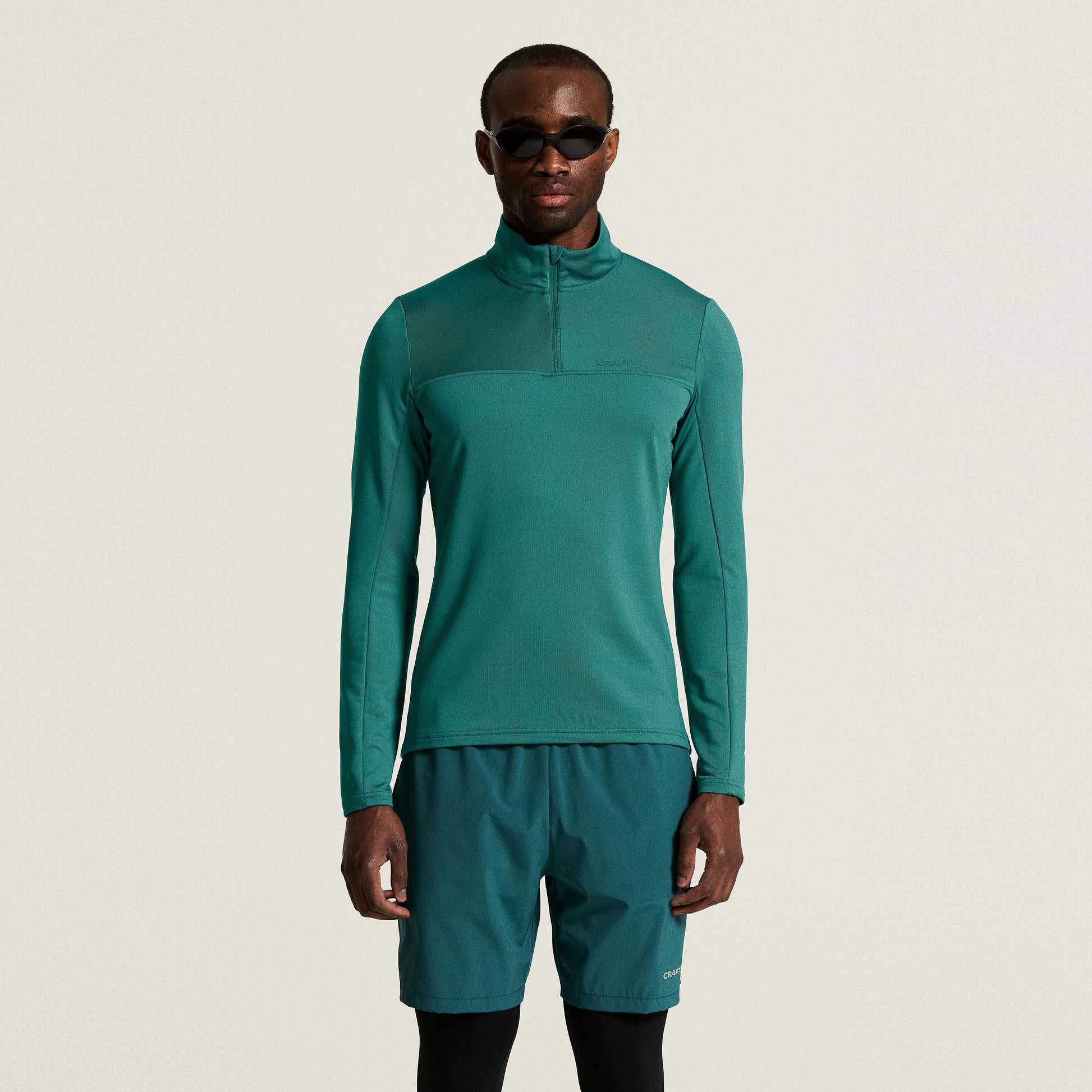 Craft Core Gain Camicia da corsa Uomini - verde