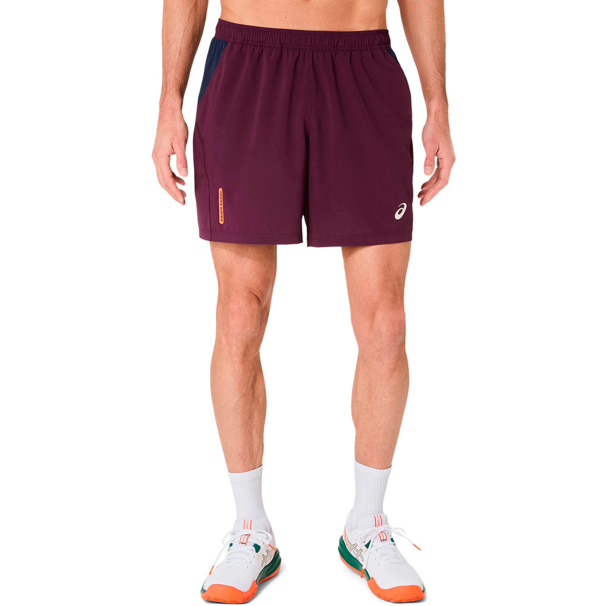 ASICS Court 7in Pantaloncini Uomini - vino rosso