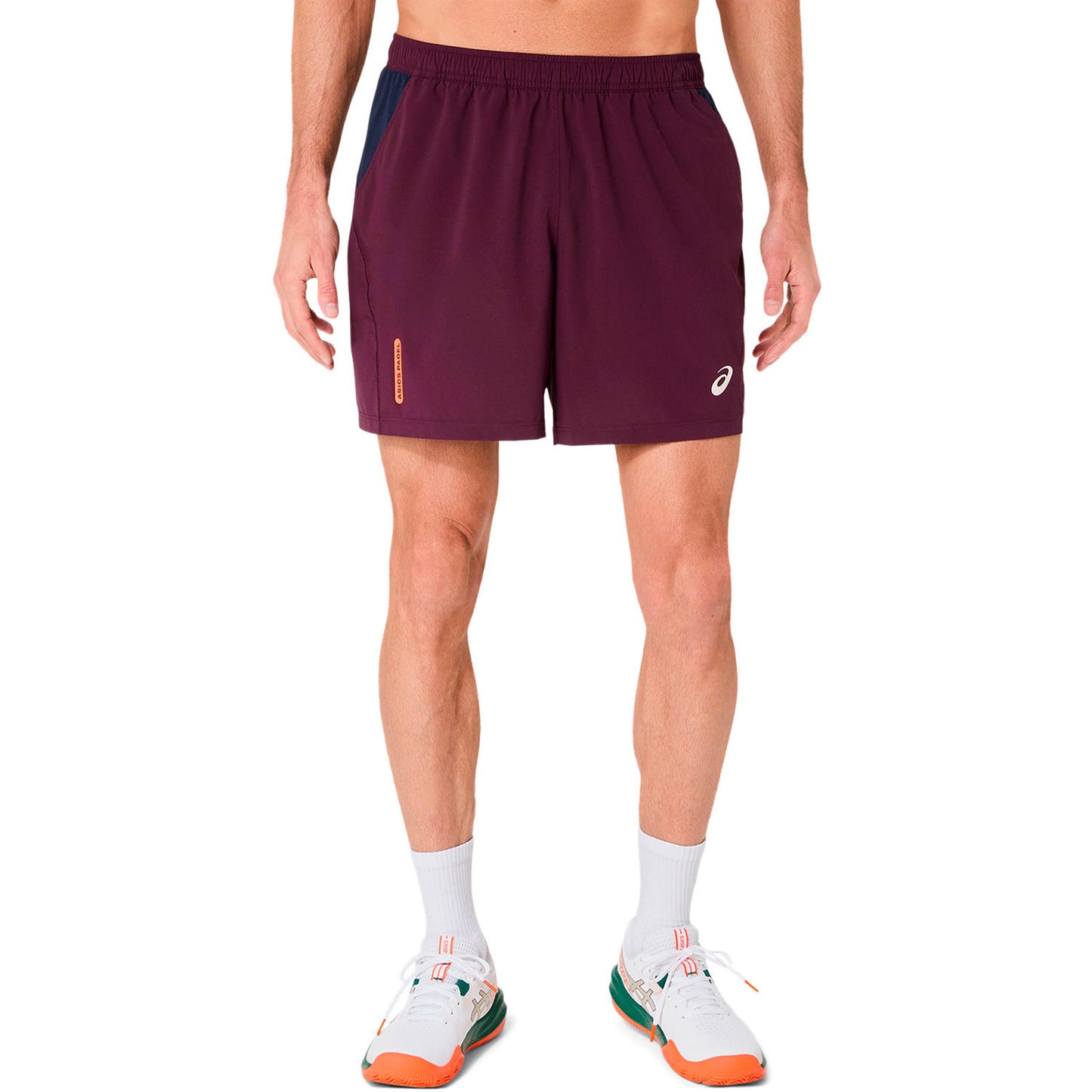 ASICS Court 7in Pantaloncini Uomini - vino rosso
