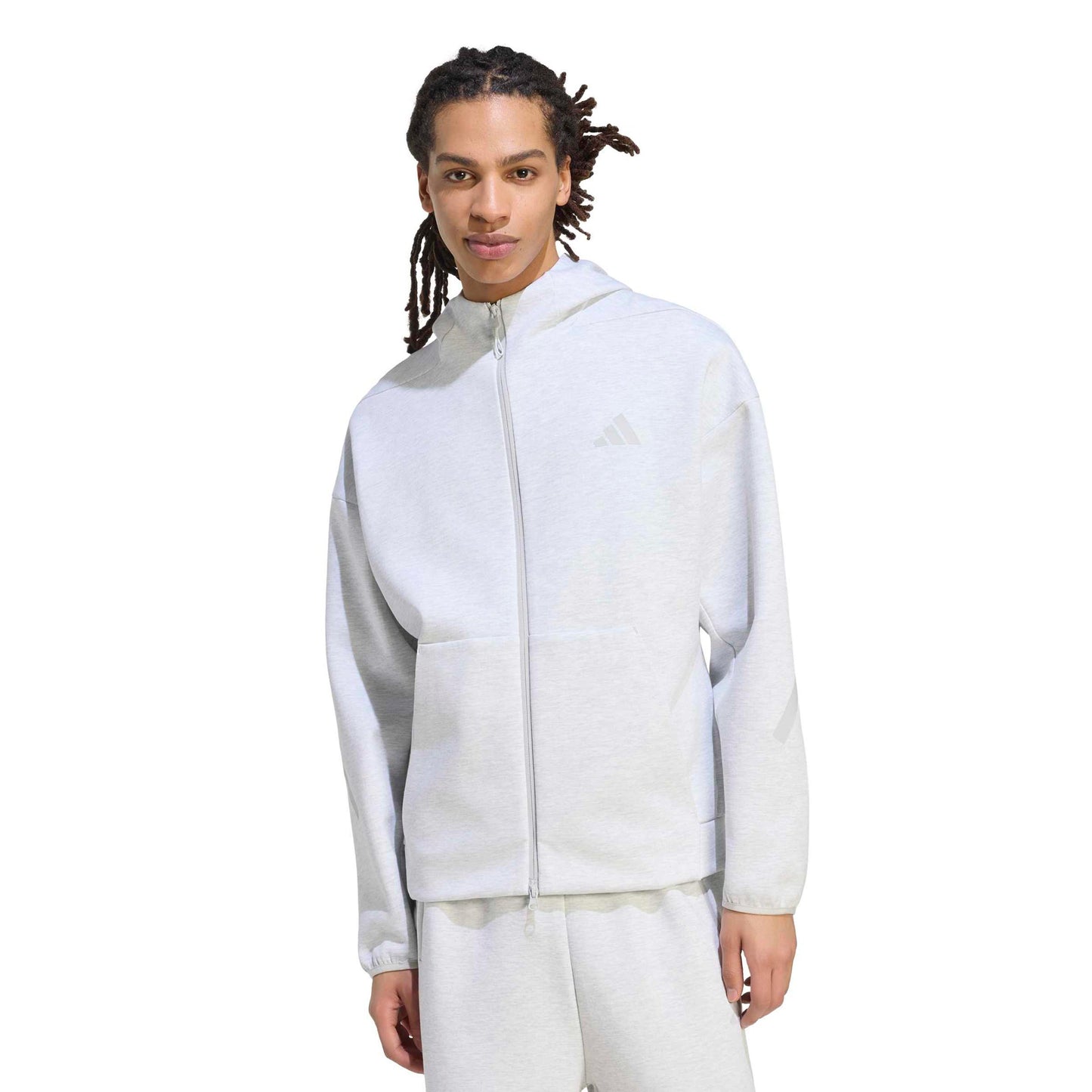 adidas Z.N.E. Felpa Uomini - grigio chiaro