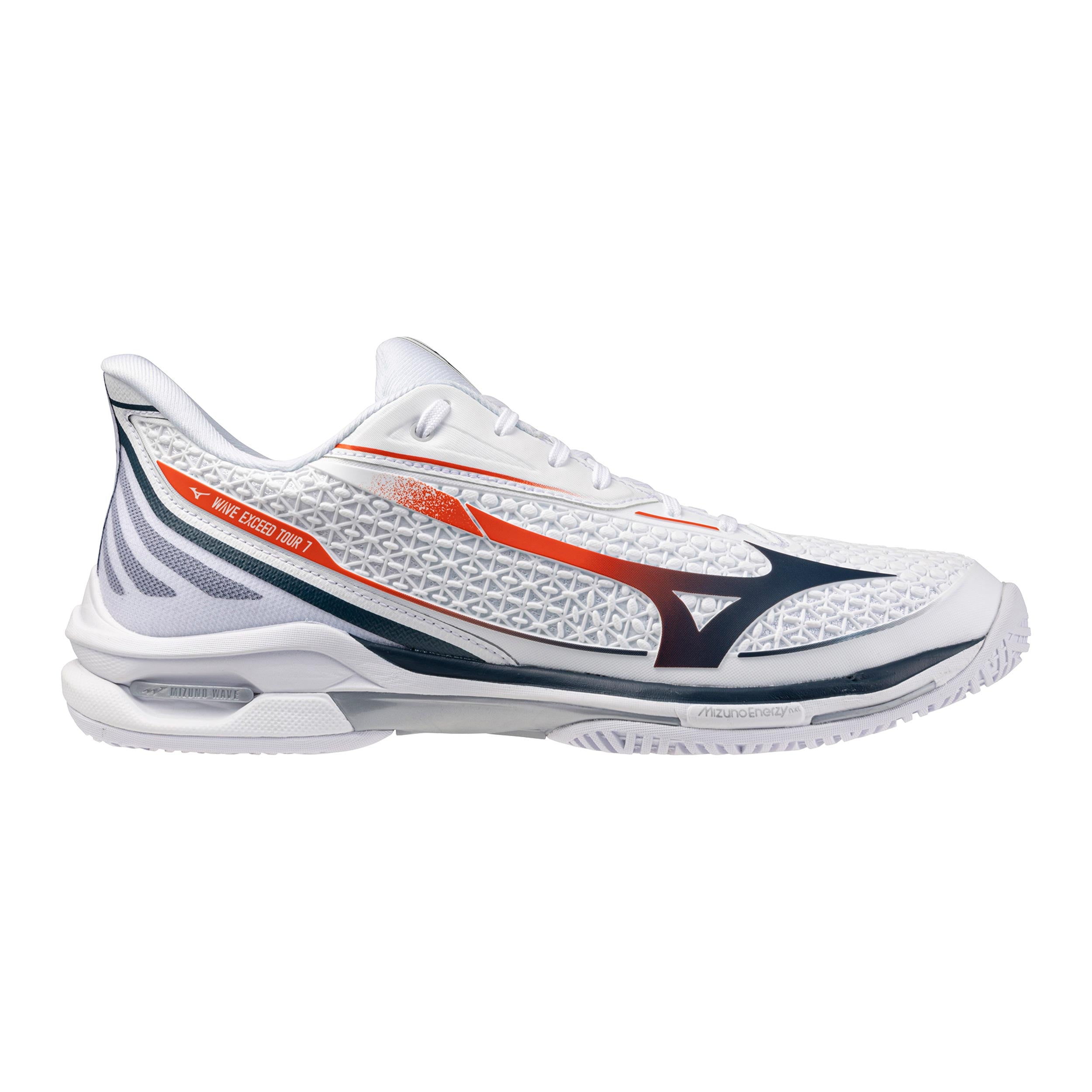 Mizuno Wave Exceed Tour 7 Scarpa per tutte le superfici Uomini - bianco, blu