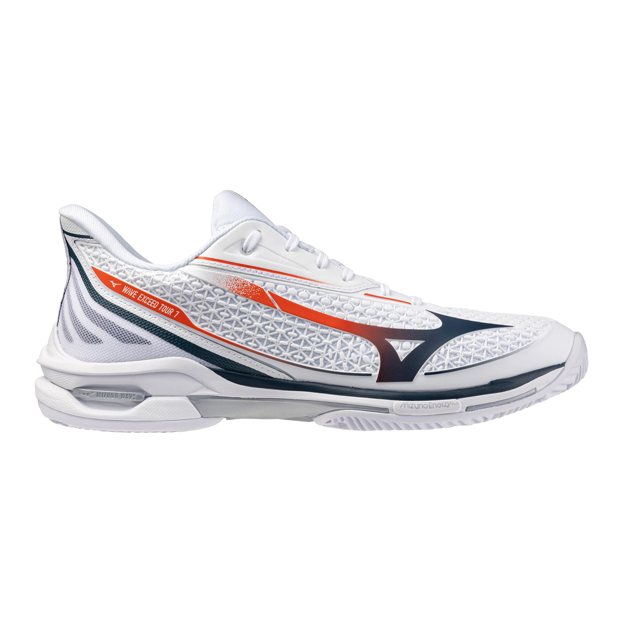 Mizuno Wave Exceed Tour 7 Scarpa per terra rossa Uomini - bianco, blu